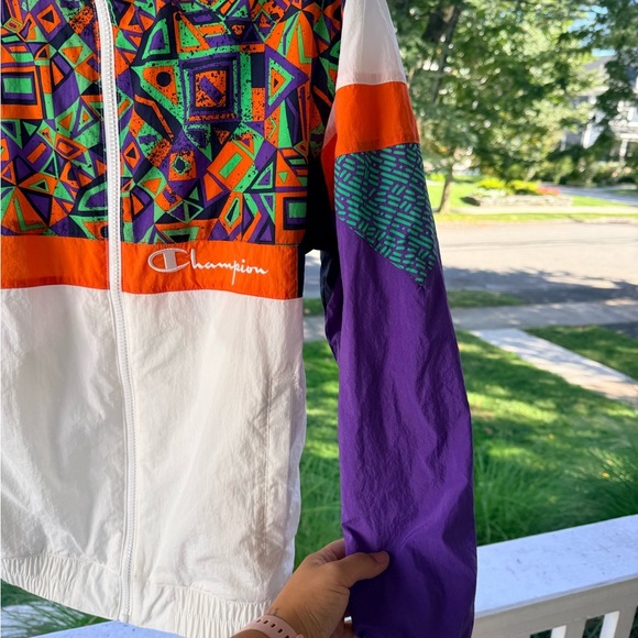 Champion Multicolor Geometric windbreaker - Picture 4 of 8